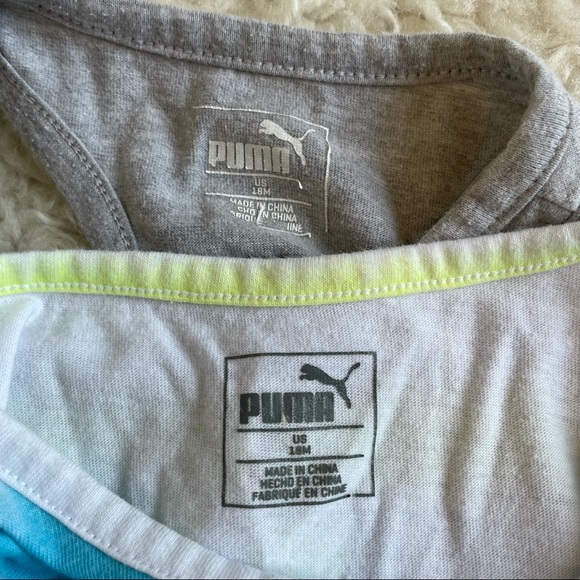 Puma | Baby Girls Short, Tank & Tee Set | 18mo - Picture 8 of 10